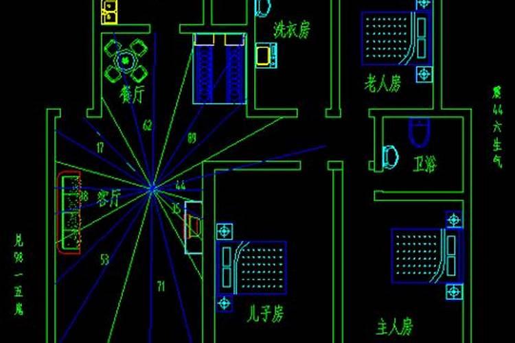 风水厨房上面是卧室