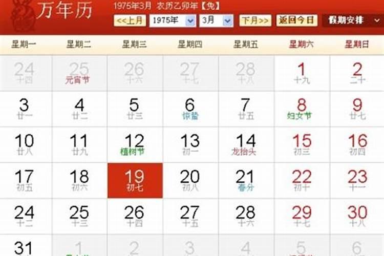 1975年阴历八月初八今年运势