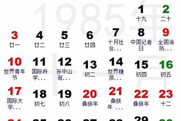 1985年农历十一月十一出生运势男命