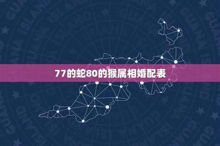 77年男和80年女合婚吗为什么