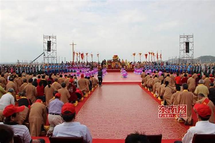 妈祖九月初九举行海祭吗