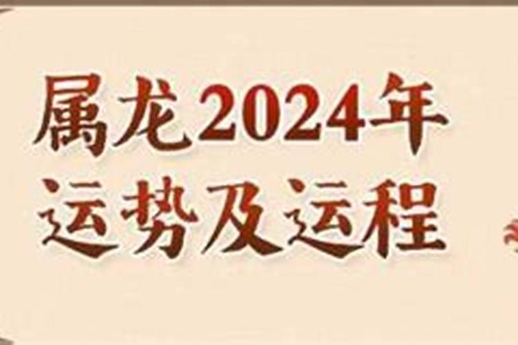 属龙的2024年运势详解