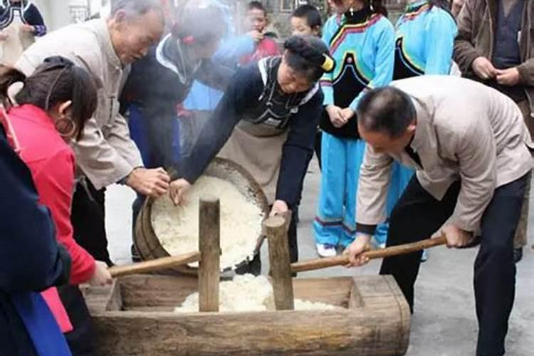 贵州重阳节打糍粑的来历