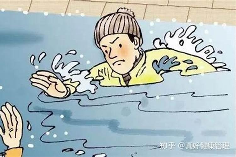 梦到儿子掉进水里不见了