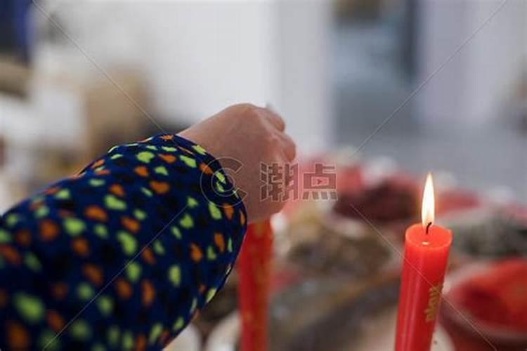 清明节祭拜时