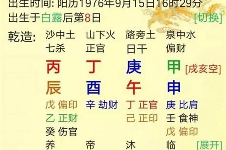 生辰八字是辰字是什么意思