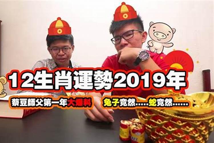 看一下2019年的运势