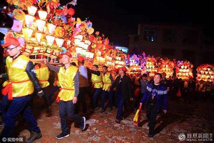 龙岩中元节风俗